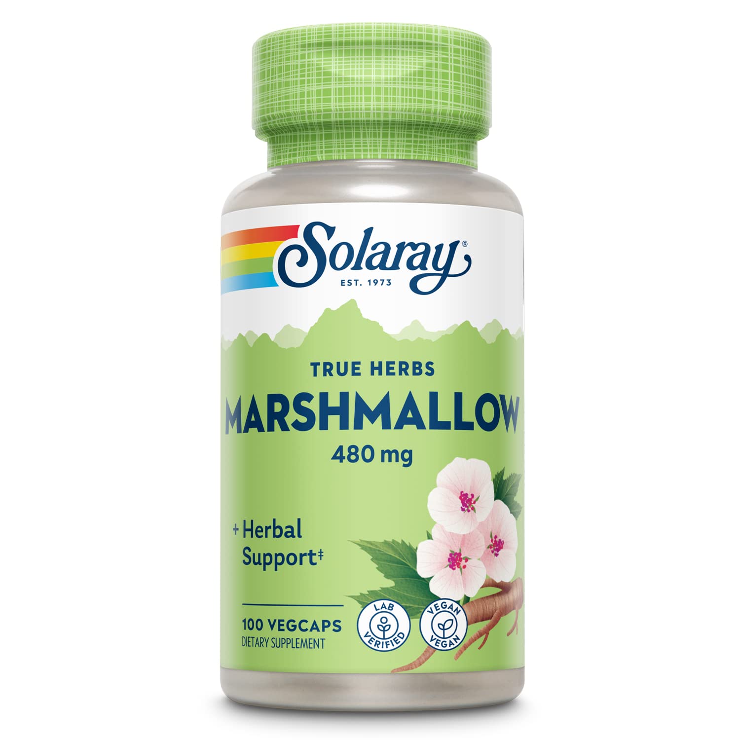 Solaray Marshmallow Root 480 mg - 100 VegCaps