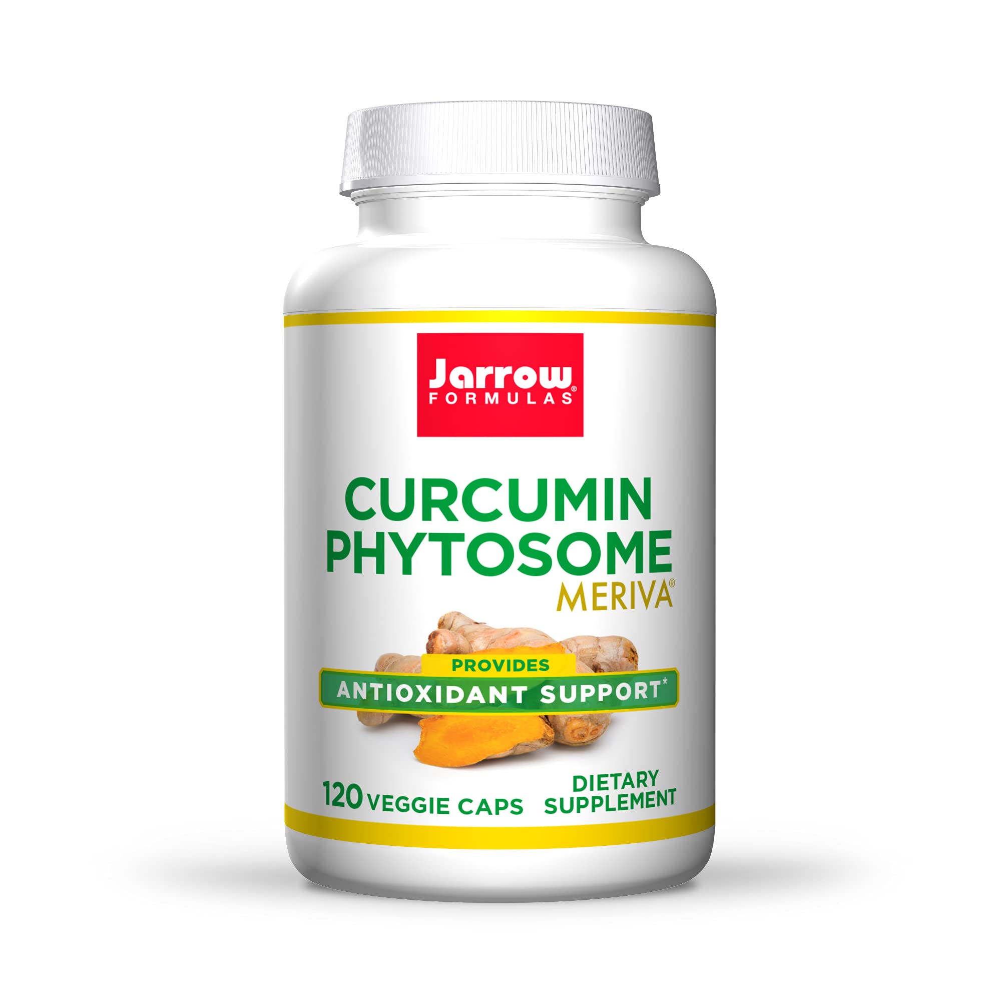 Jarrow Formulas Curcumin Phytosome (Meriva), Clinically Tested for Joint Health, 500 mg, 120 Veggie Caps