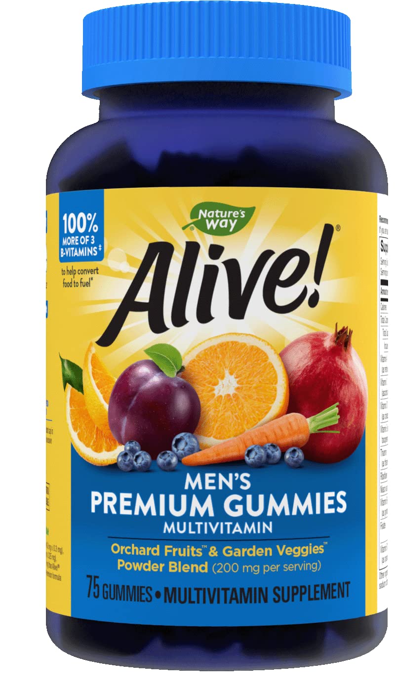 Nature's Way Alive Men's Gummy Vitamins 75 Ct