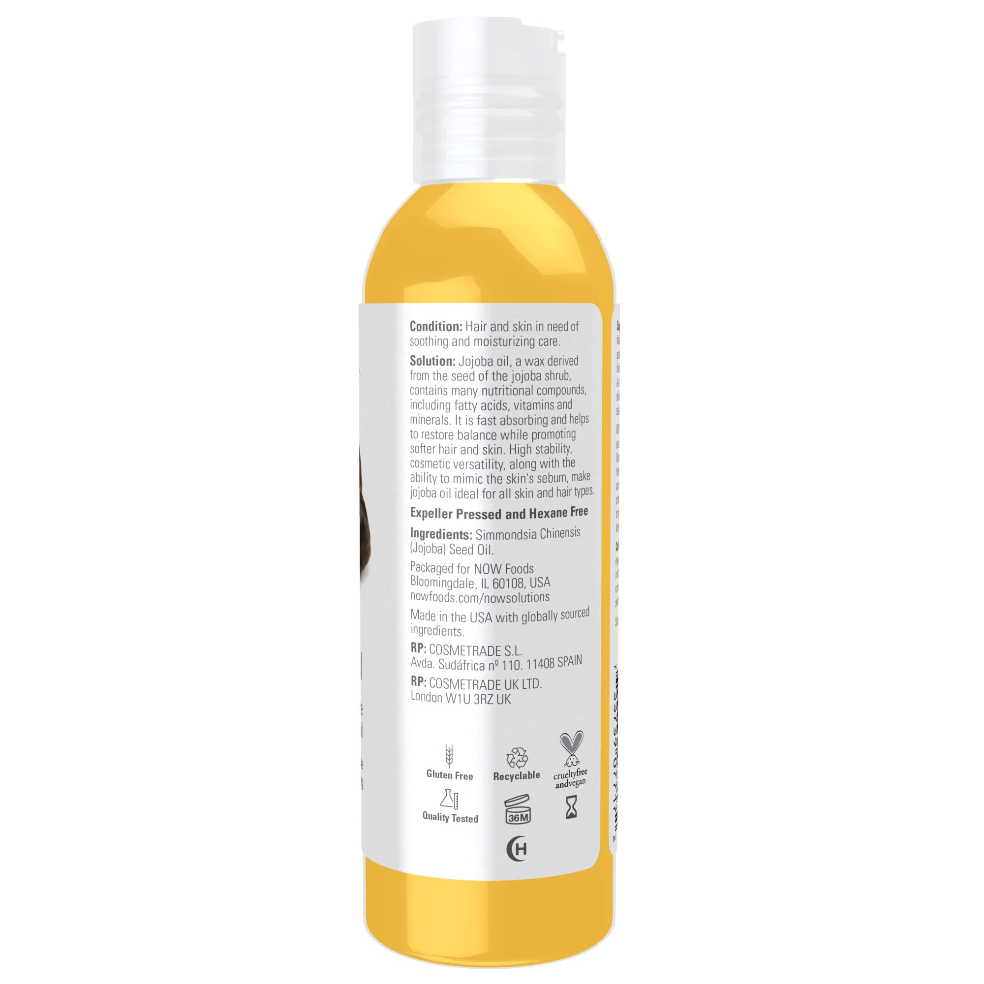 Jojoba Oil Pure 4 Oz