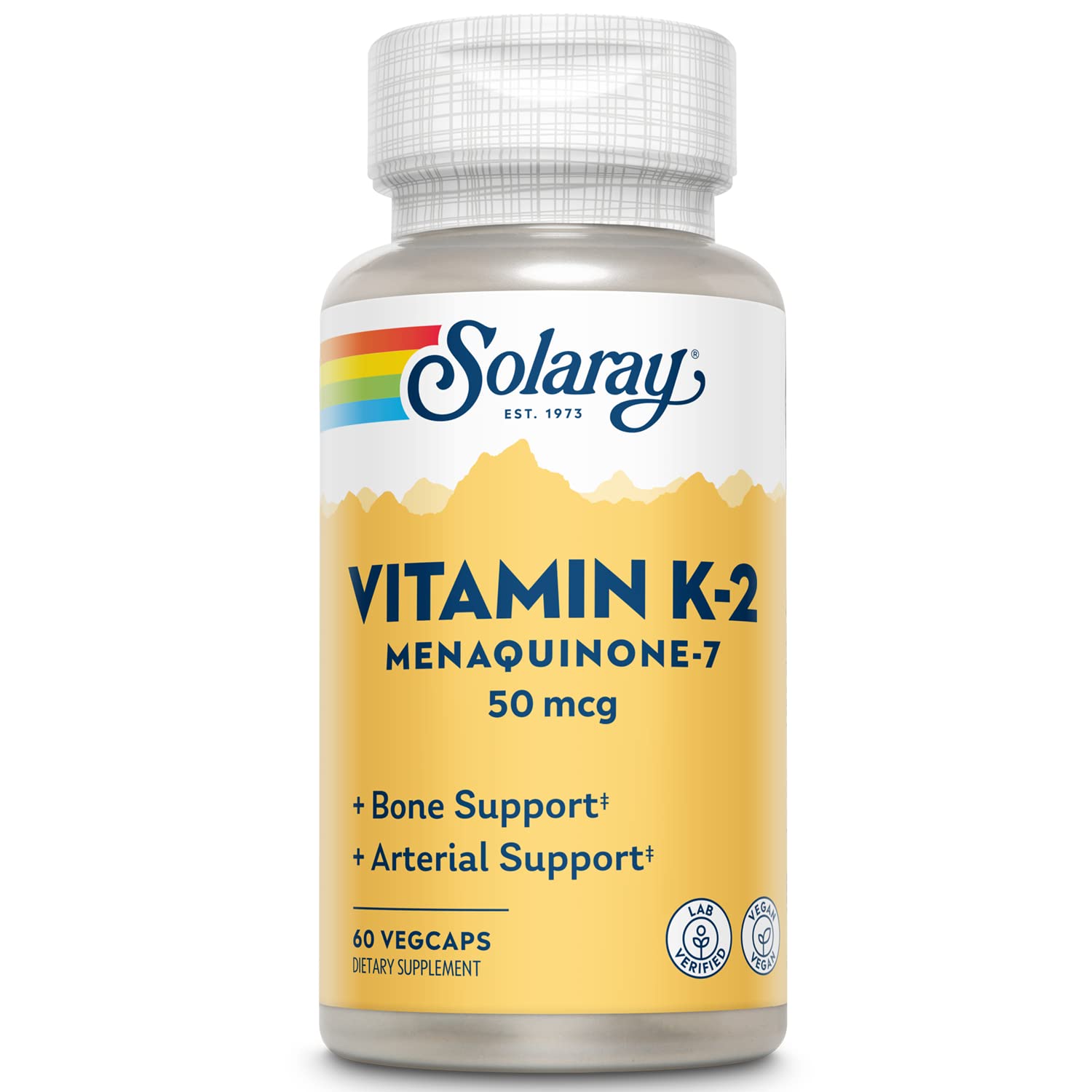 Solaray Vitamin K-2 MK-7 60ct VegCap