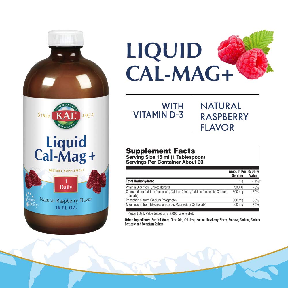 KAL LiquidCalMag+ 16oz Liquid Raspberry