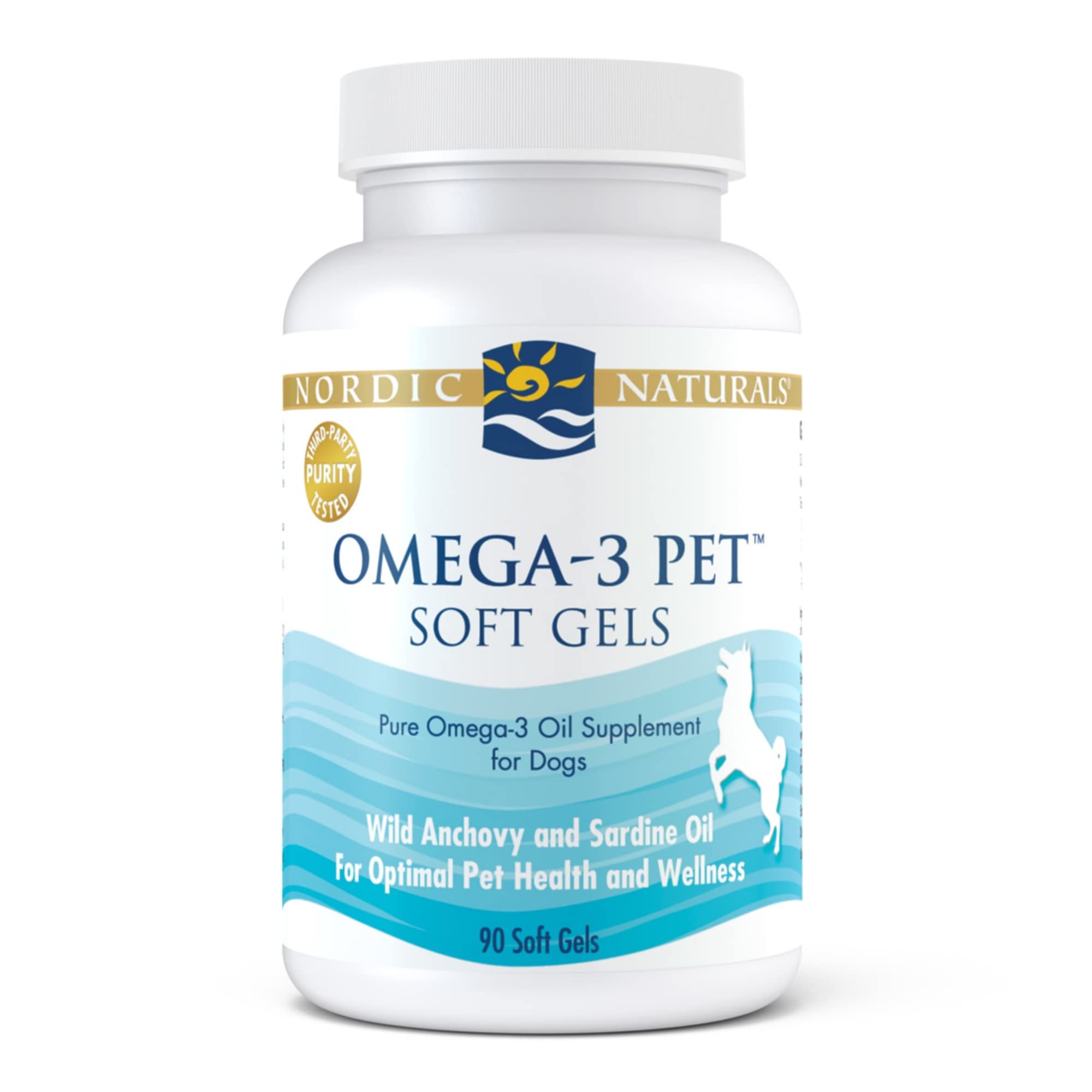 Nordic Naturals - Pet-Omega-3, Promotes Optimal Pet Health and Wellness, 90 Soft Gels