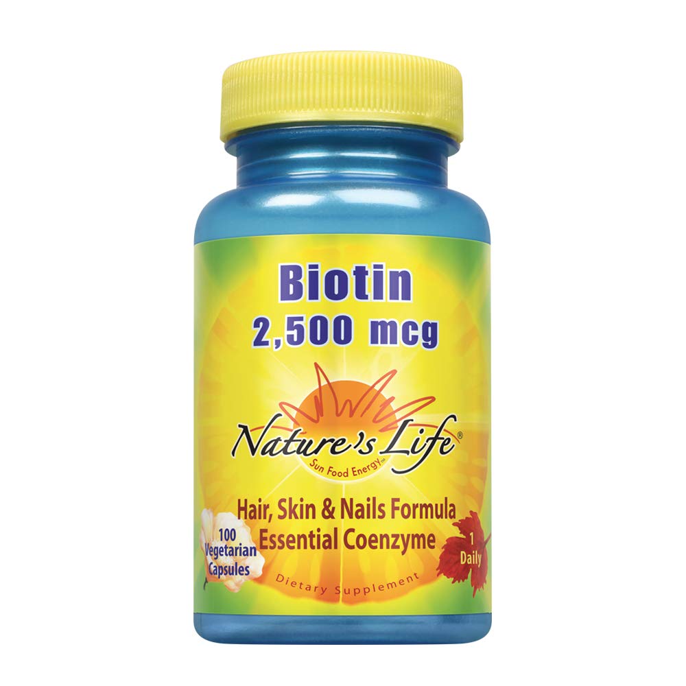 Nature's Life Biotin 2500 Mcg 100 Vgc