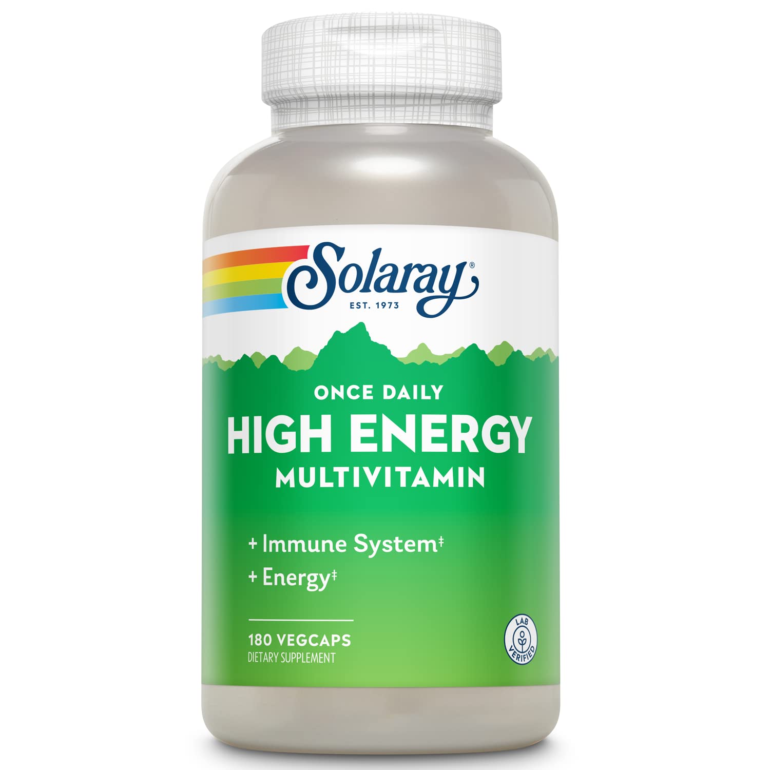 Solaray Once Daily High Energy Multi-Vitamin 180ct VegCap