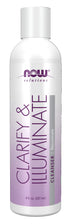 NOW Solutions, Clarify and Illuminate Cleanser, Silky Skin Rejuvenating Formula with Mitostime for More Youthful Looking Skin, 8-Ounce