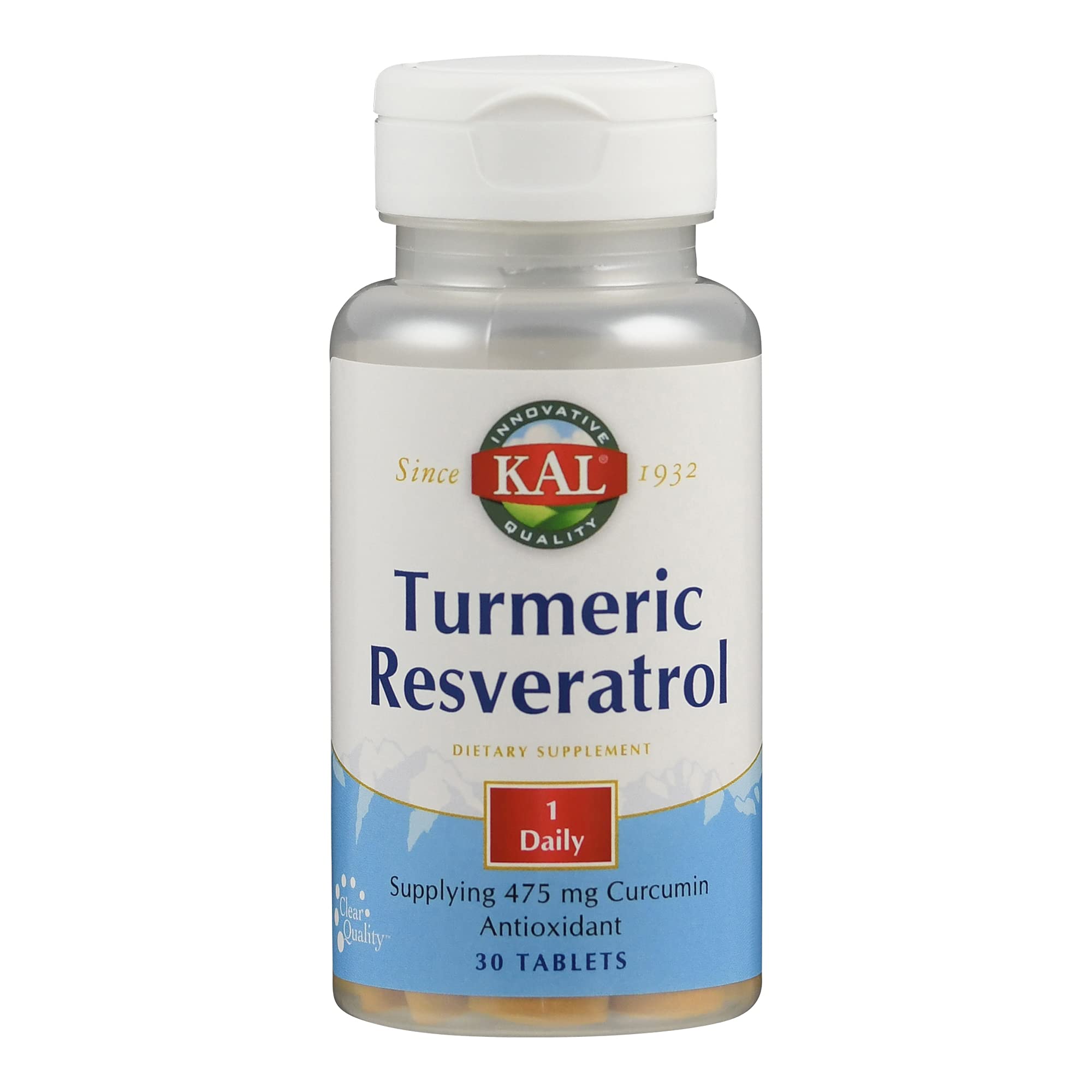 KAL TurmericResveratrol 30ct Tablet
