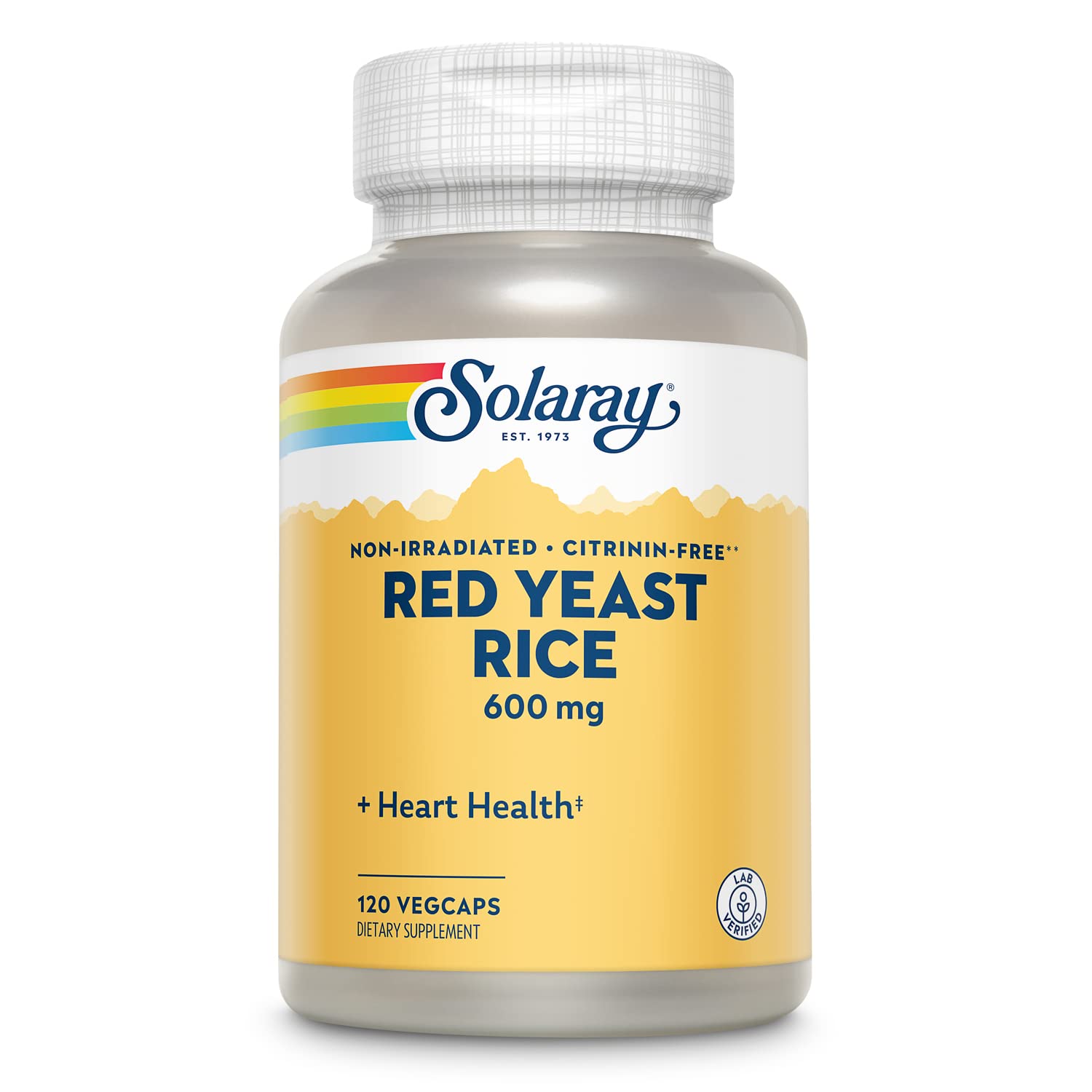 Solaray Red Yeast Rice, 600 mg