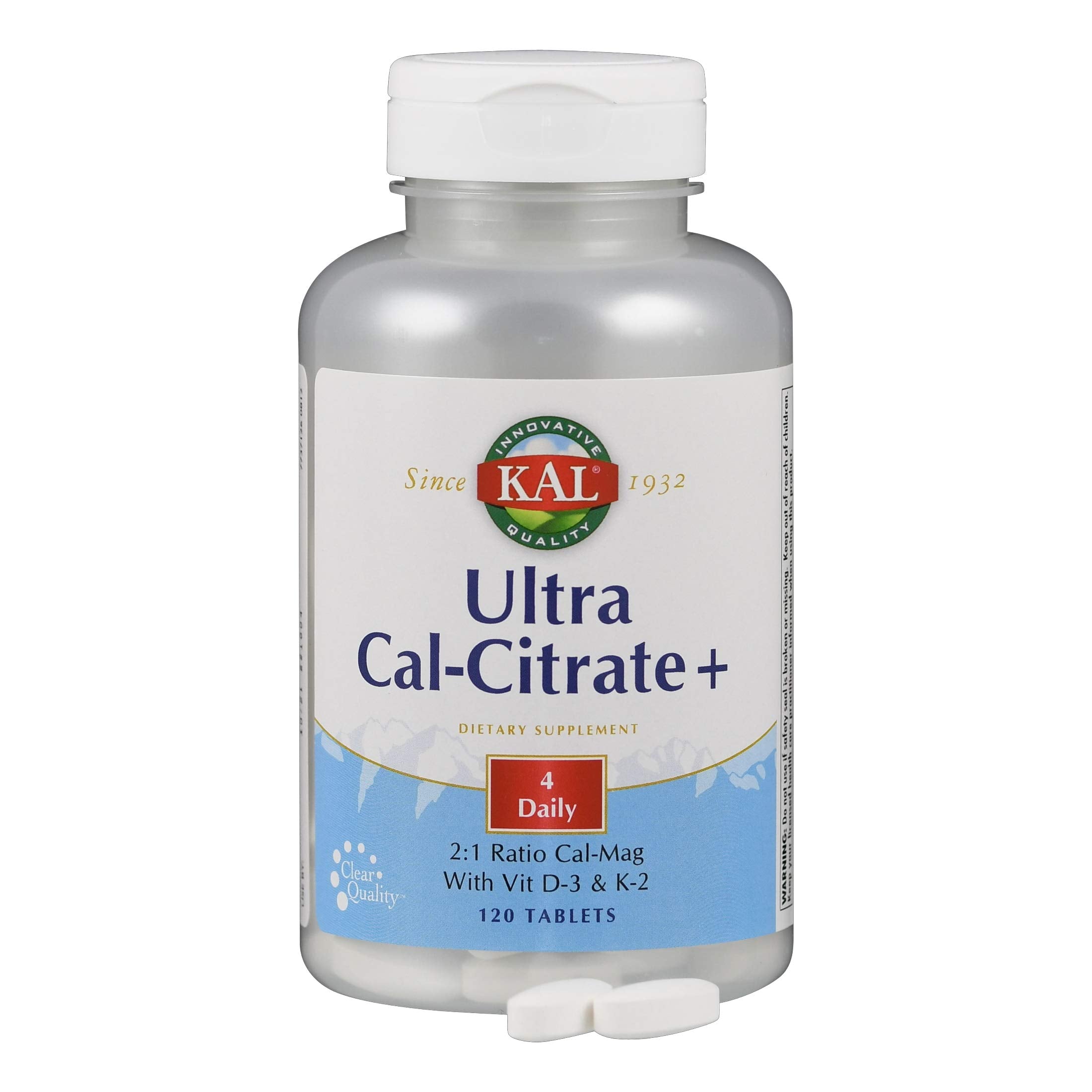KAL UltraCal-Citrate+ 120ct Tablet