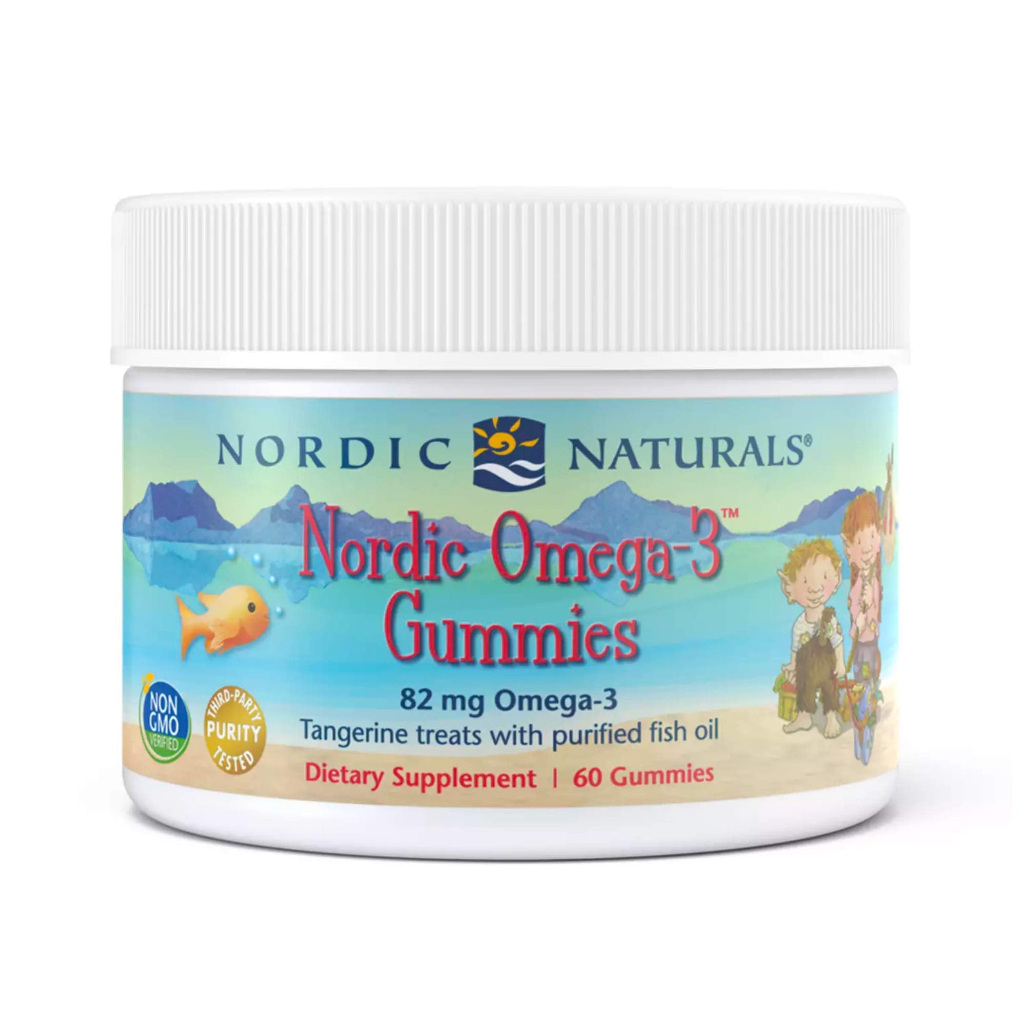 Nordic Naturals - Nordic Omega-3 Gummies, Supports Optimal Brain and Immune Function, 60 Count