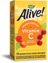 Nature's Way Alive!  Vitamin C Supplement, Made with Organic Fruit, 120 Vegetarian Capsules (Packaging May Vary)