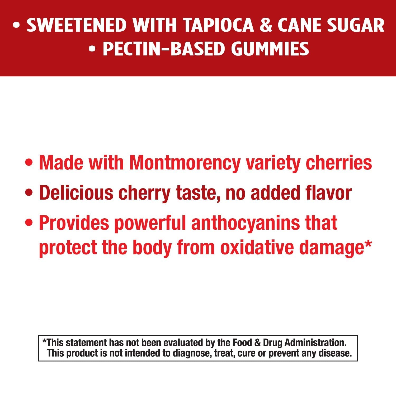 Enzymatic Therapy Tart Cherry Ultra Gummies 75 Gummy