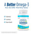 Nordic Naturals Omega Focus Jr, Lemon - 120 Mini Soft Gels - 900 mg Total Omega-3s with EPA, DHA, DMAE & Phosphatidylserine - Attention, Learning - Non-GMO - 30 Servings