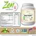 Zen Supplements - Organic Plant Protein Vanilla 1 LB-Powder - 25.5g of Organic Protein per Serving - Certified Non-GMO, Gluten Free and Vegan-Friendly Organic Protein Powder.