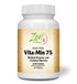 Zen Supplements - Vita-Min 75 MultiVitamin and Chelated Minerals (Iron Free) Vegetarian - High Potency One-a-Day Complete Multivitamin 60-Tabs
