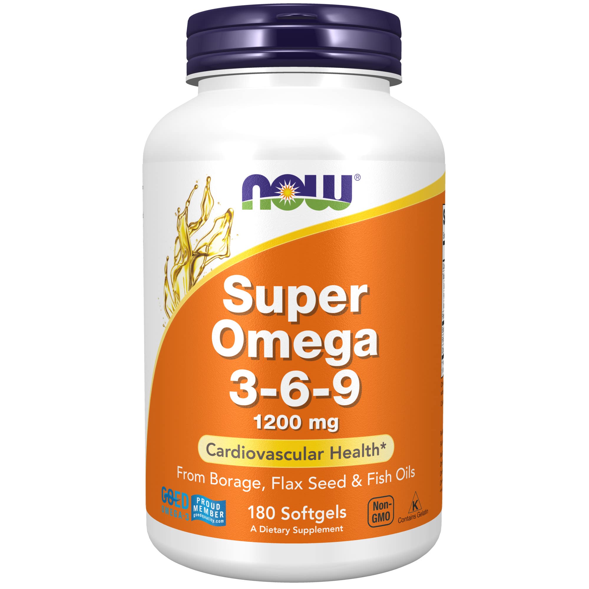 Super Omega 3-6-9 1200Mg 180 Sgels