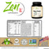 Zen Supplements - Organic Grass Fed Whey Protein 19g Per Serving Keto Friendly - Unflavored 32 Oz-Powder