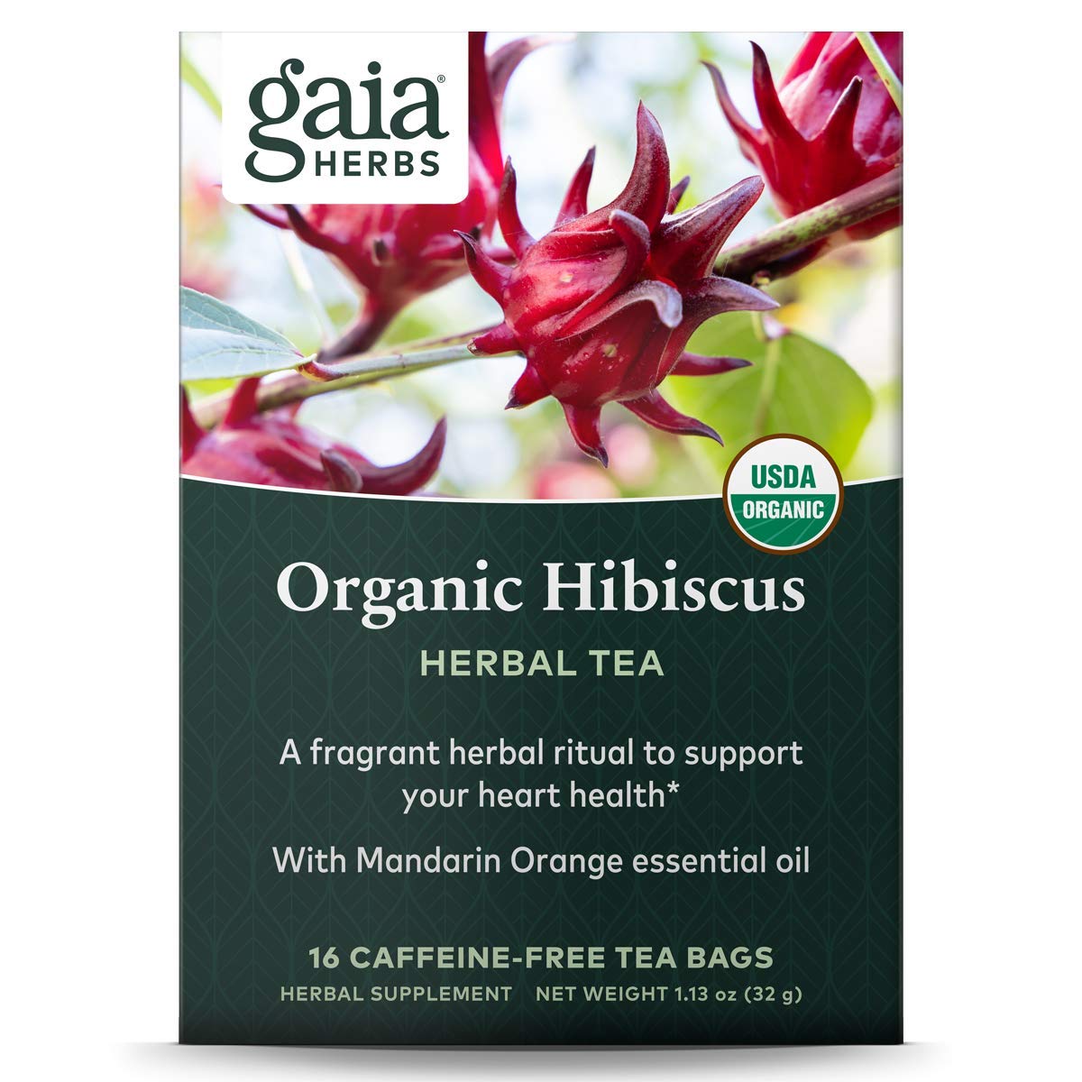 Organic Hibiscus Tea 6 pk