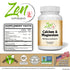 Zen Supplements - Hi Potency Calcium & Magnesium with D3 & Boron for Enhanced Absorption, Supports Bone Health & Bone Density 100-Tabs