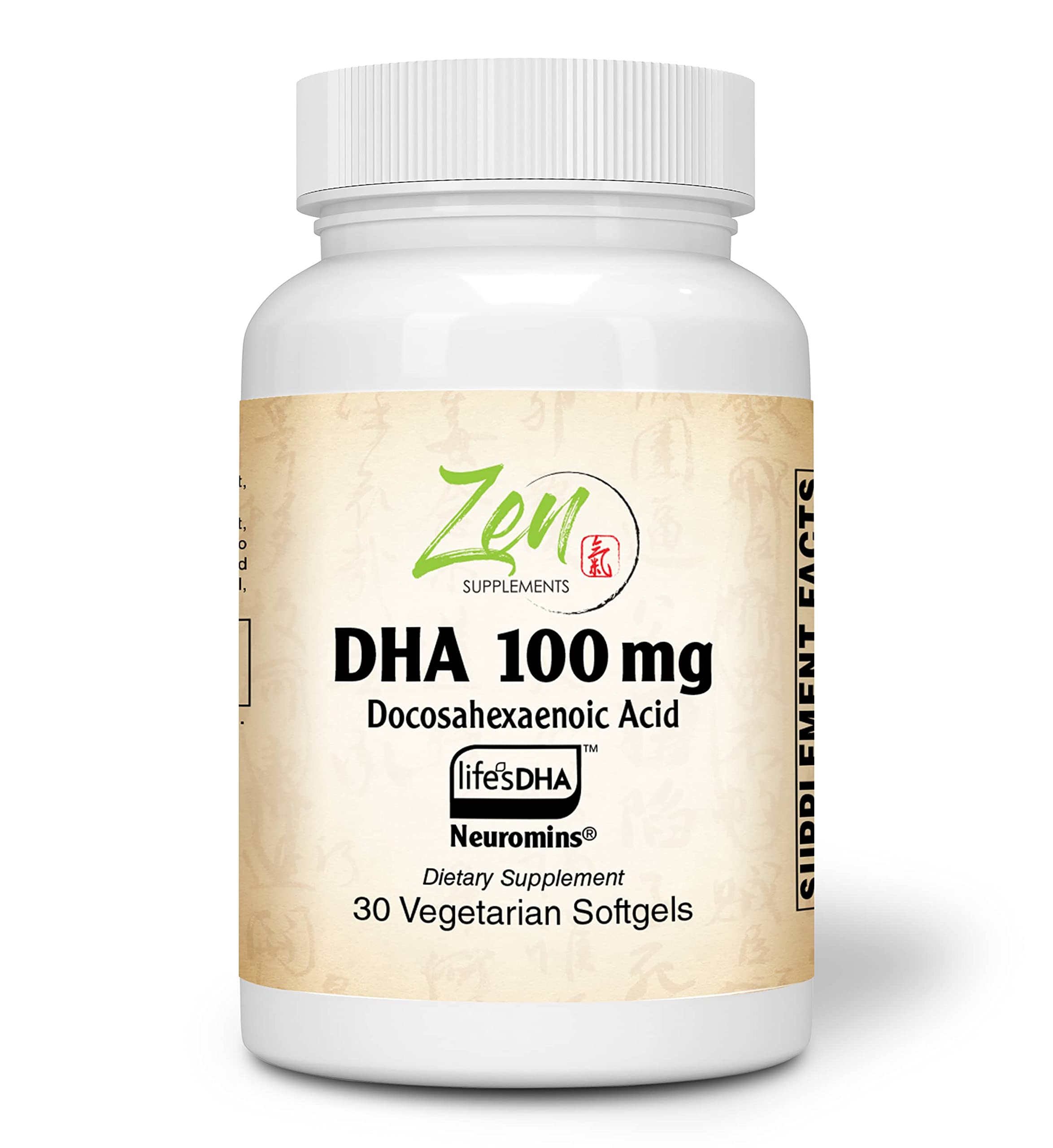 Zen Supplements - Neuromins DHA 100 Mg - 30-Vegcaps
