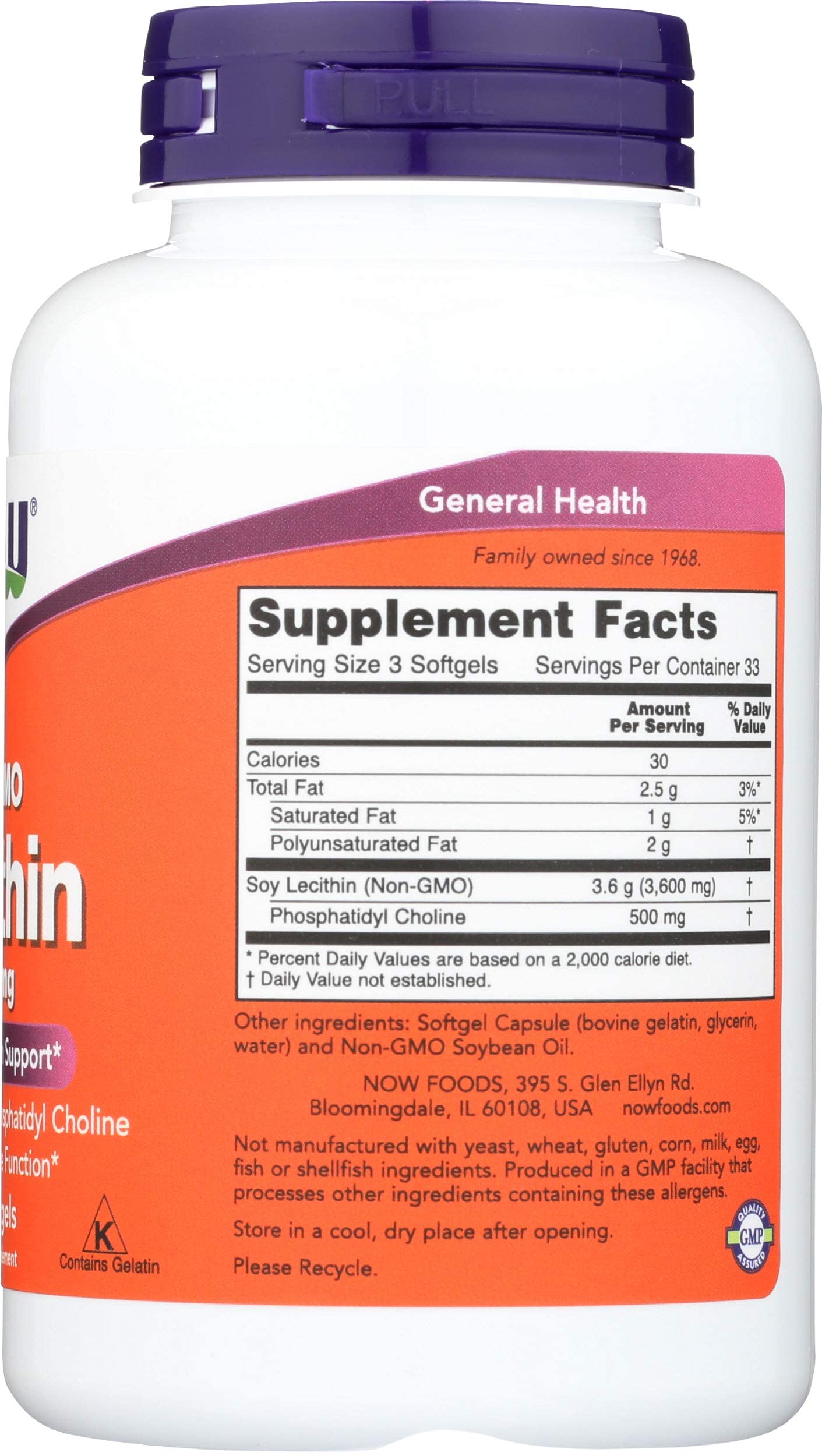 Lecithin 1200Mg 100 Sgels