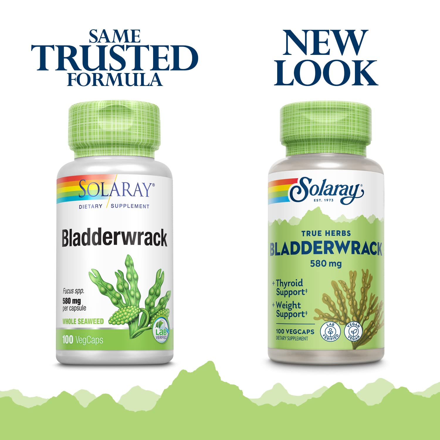Solaray Bladderwrack Seaweed 580 mg 100 VegCaps