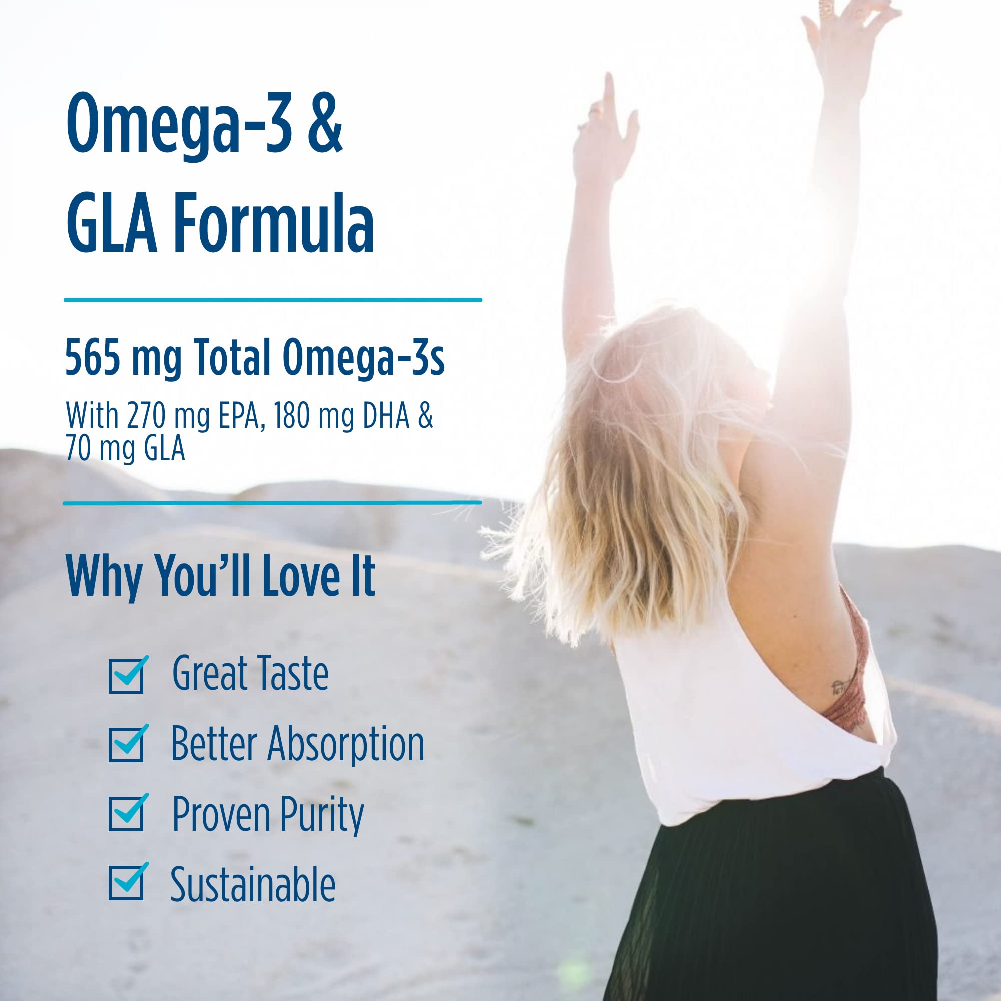 Nordic Naturals - Complete Omega, Supports Healthy Skin, Joints, and Cognition, 120 Soft Gels