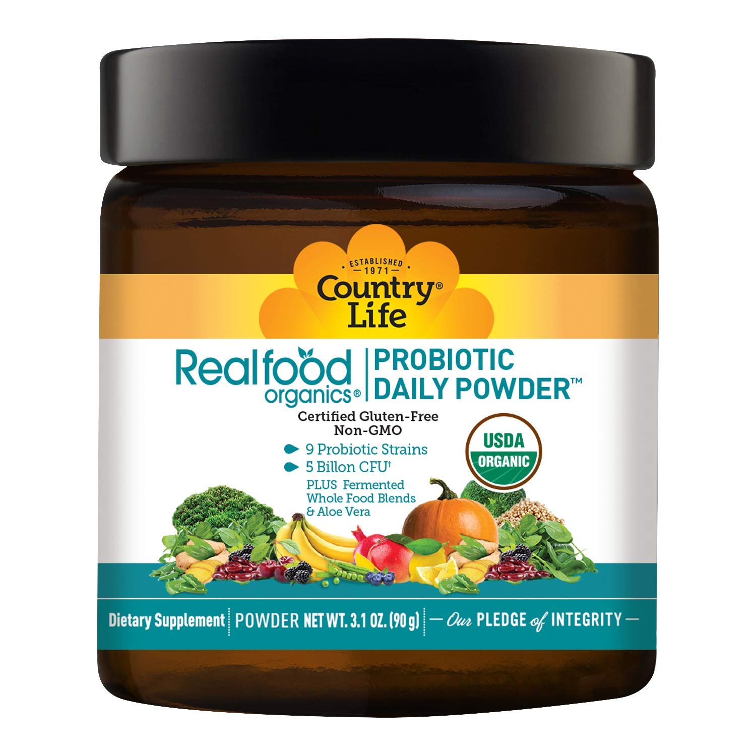 Country Life Real Food Organics Your Daily Probiotic