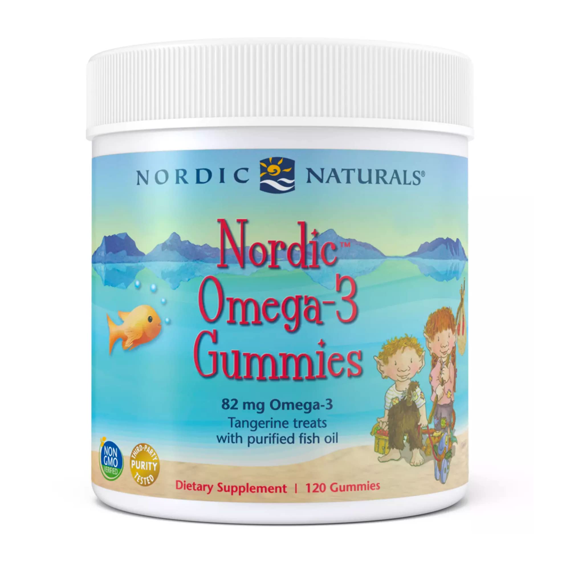 Nordic Naturals - Nordic Omega-3 Gummies, Supports Optimal Brain and Immune Function, 120 Count