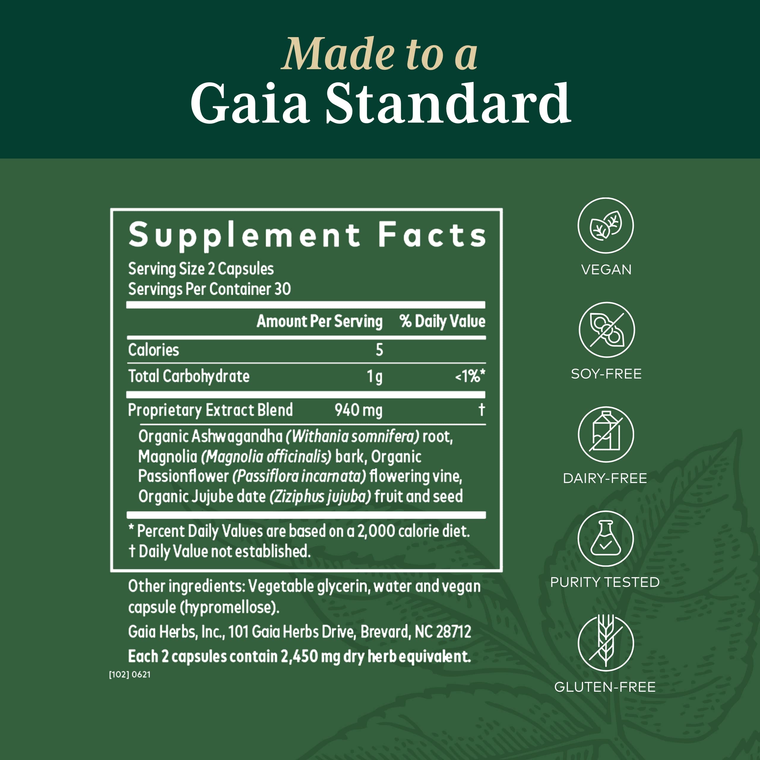 Gaia Herbs - Sleep Maintenance 60 lvcaps