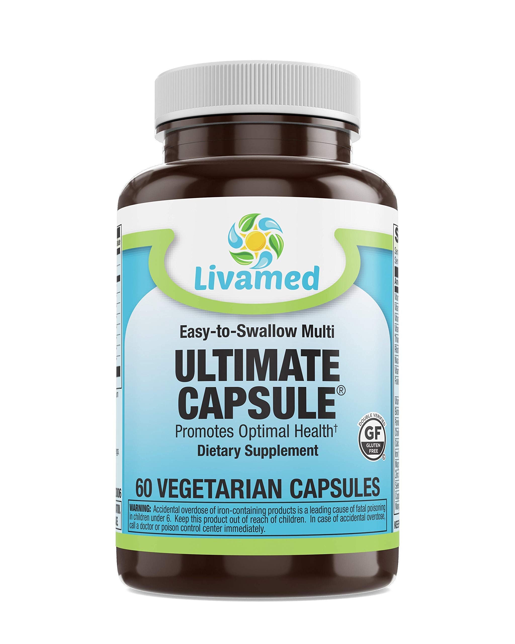 Livamed - Ultimate Capsule® Multivitamin Multimineral Complete Veg 60 Count
