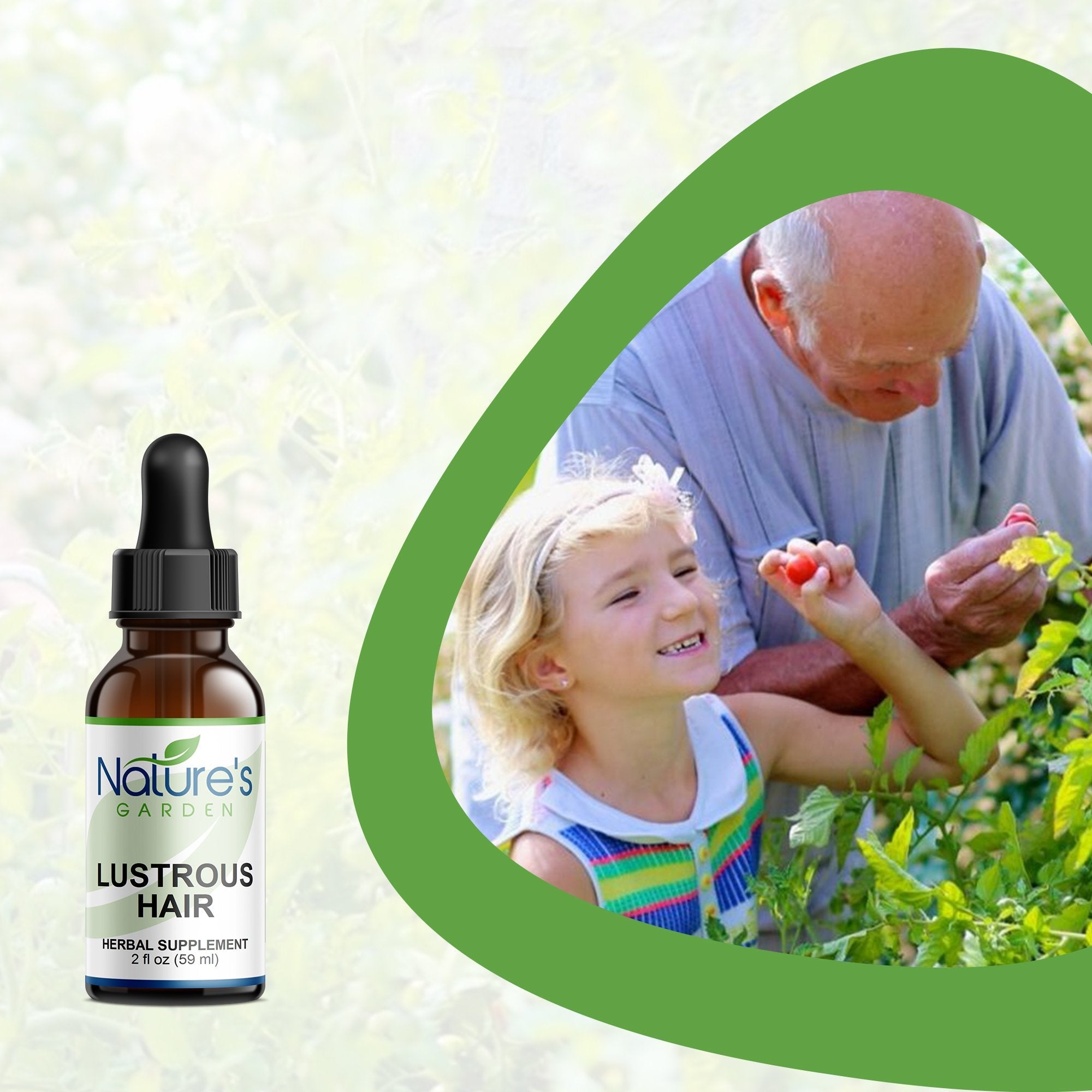 LUSTROUS HAIR - 2 oz Liquid Herbal Formula